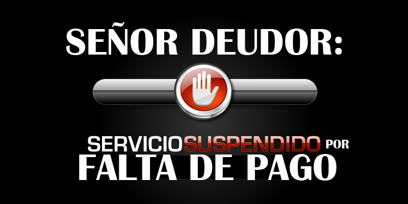 Sitio suspendido